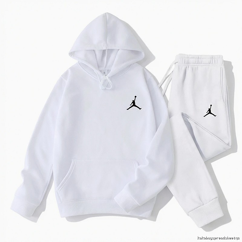 Jordan sporty white suit