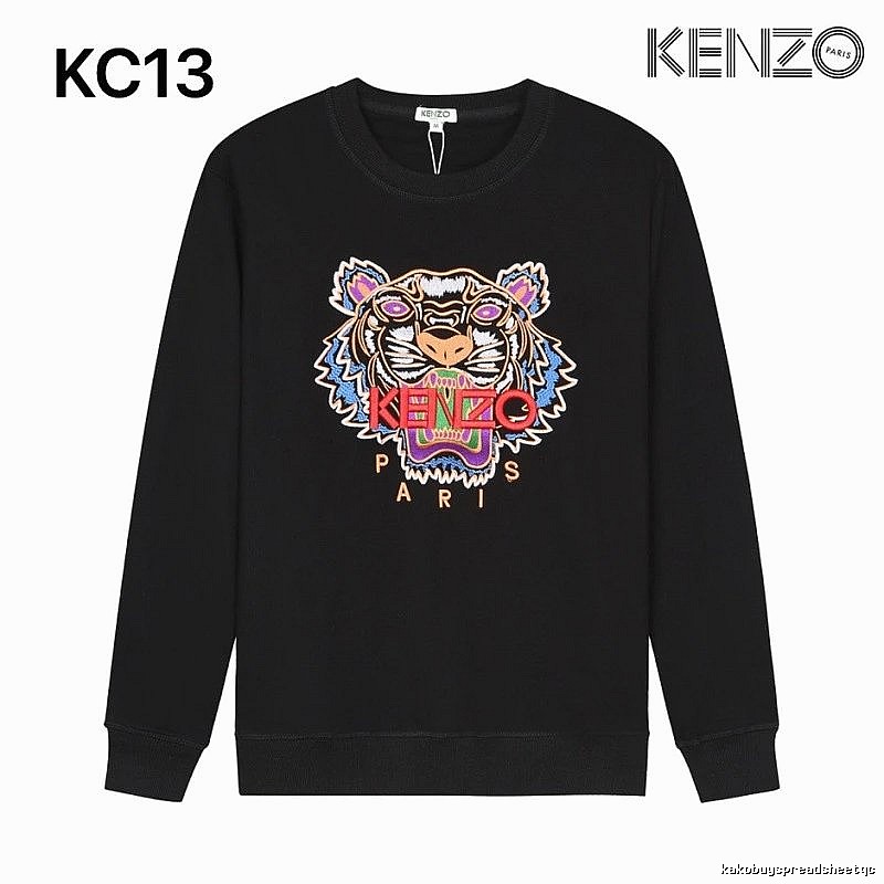 Kenzo Style Kc13 Tiger SweatShirt Sport Casual Graphic