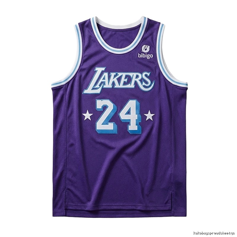 Kobe Lakers retro - style jerseys