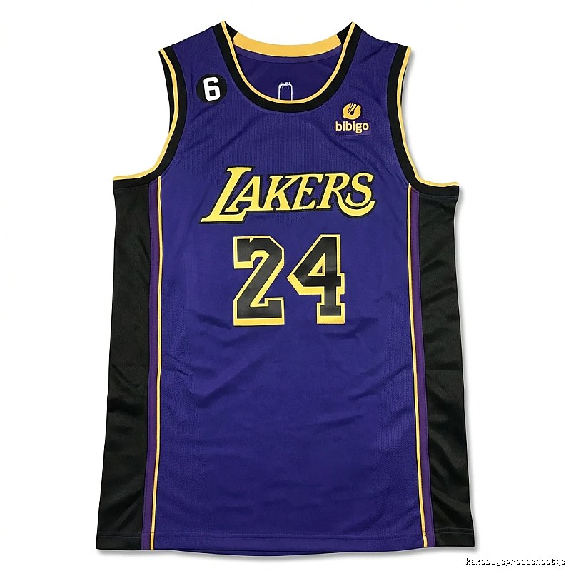Kobe Lakers retro-style jerseys