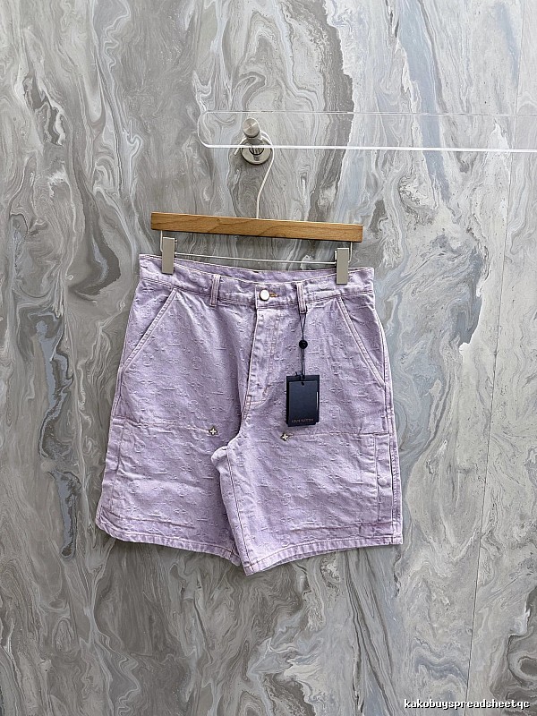 Lavender Casual Denim Shorts by Independent Design - Signature Edit