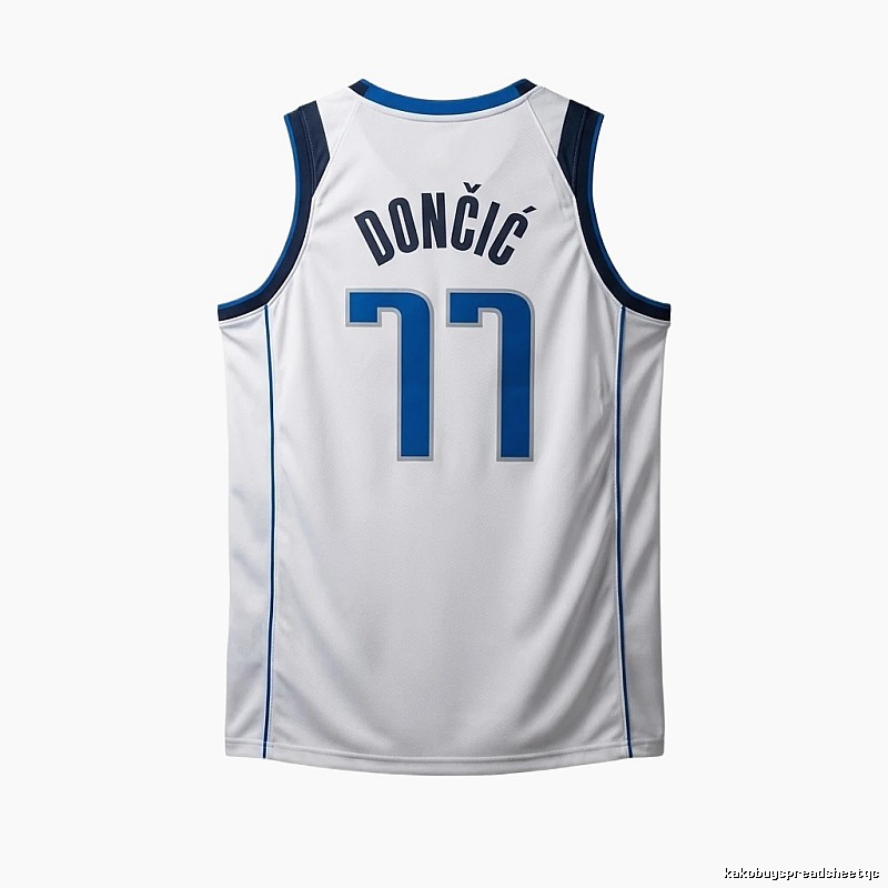 Lone Ranger Luka Doncic's basketball jersey (white)