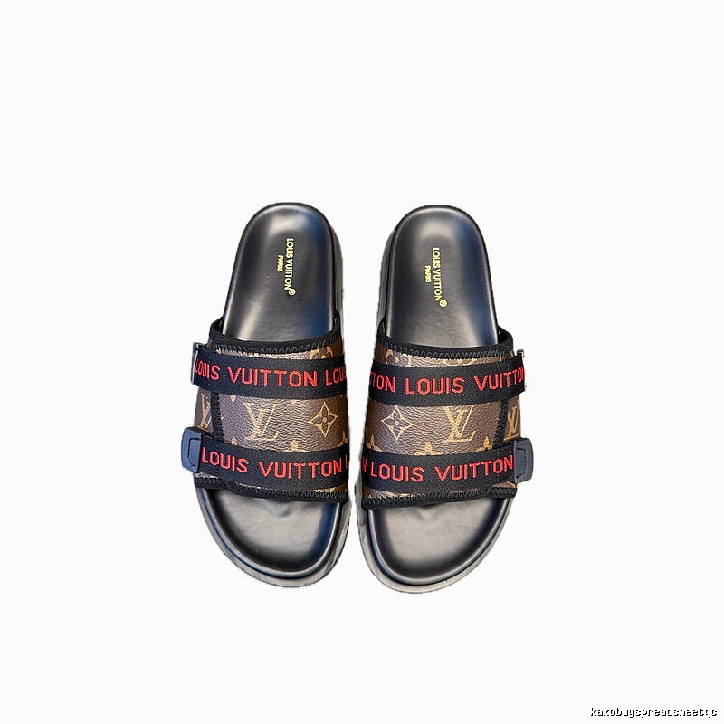 Louis Vuitton Monogram Casual Color-block Slide