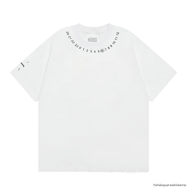 Maison Margiela MM6 High Street Style White T-Shirt