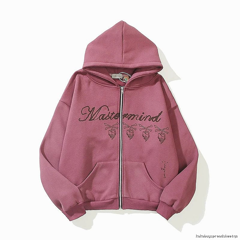 Mastermind Style W02 Zip Hoodie Travel Styling Skull