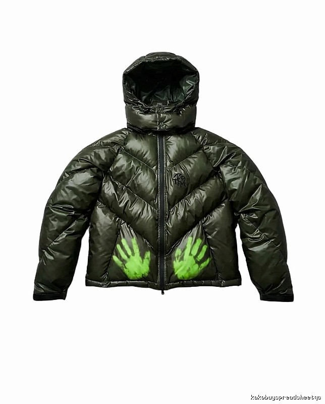 Mertra trendy brand luminous green down jacket