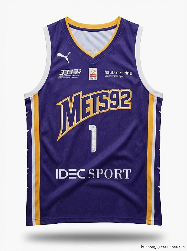 METS92 trendy sporty blue jersey