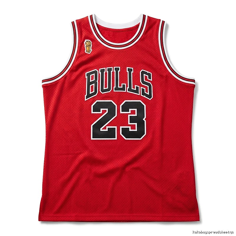 Michael Jordan retro red jersey