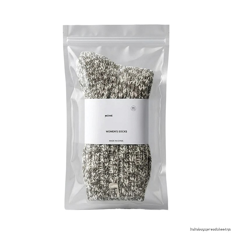 Miu Miu Knitted Style Gray-White Socks
