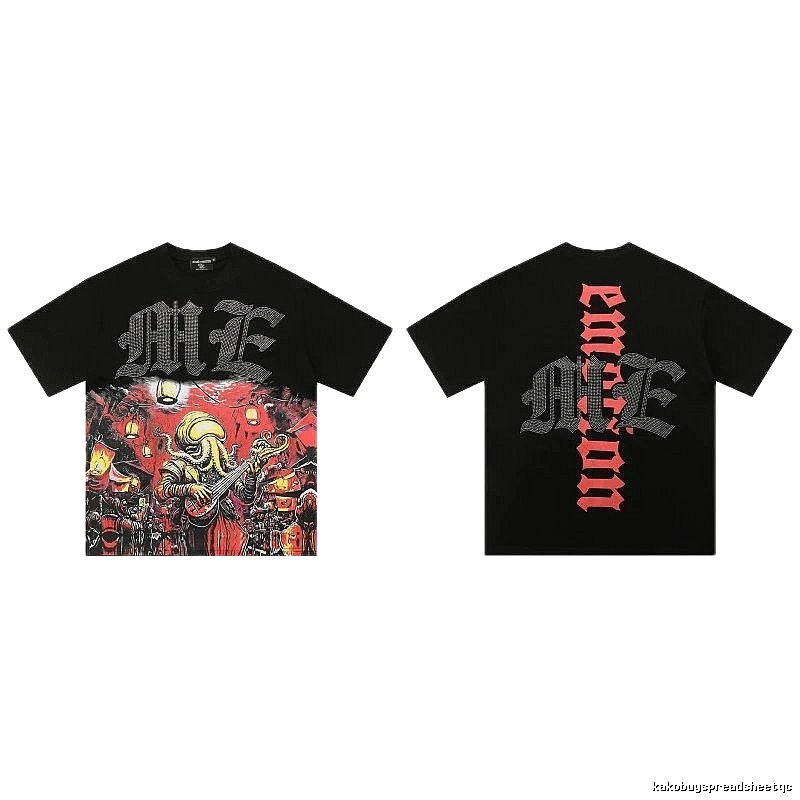Mixed Emotion Cthulhu Gothic Style Black T-Shirt