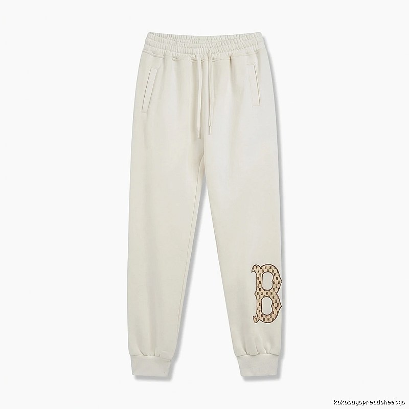 MLB casual style off-white sweatpants