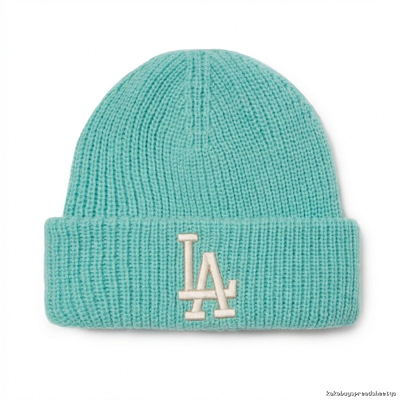MLB LA Series Trendy Brand Style Lake Blue Hat