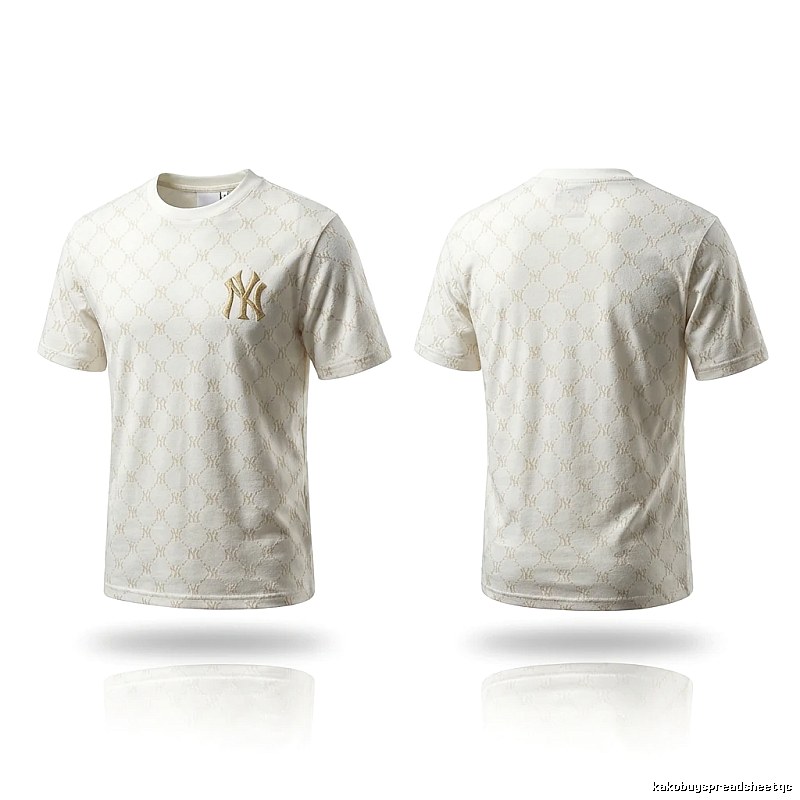 MLB Monogram Style White T-shirt