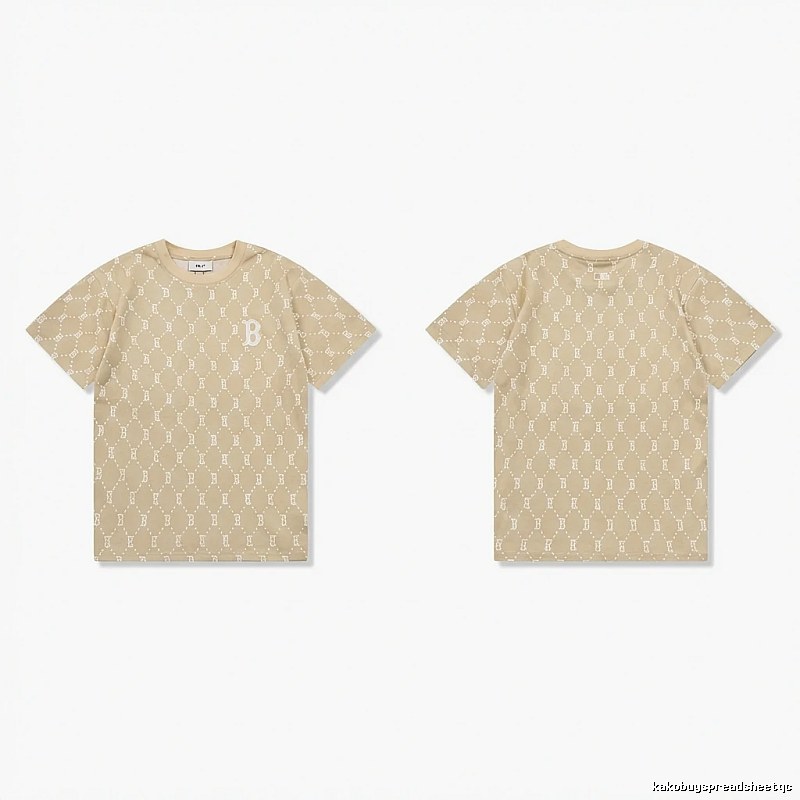 MLB Old Flower Style Beige T-shirt
