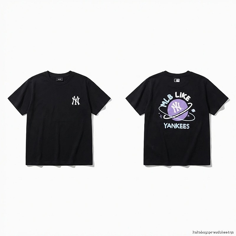 MLB Planet Style Black T-shirt