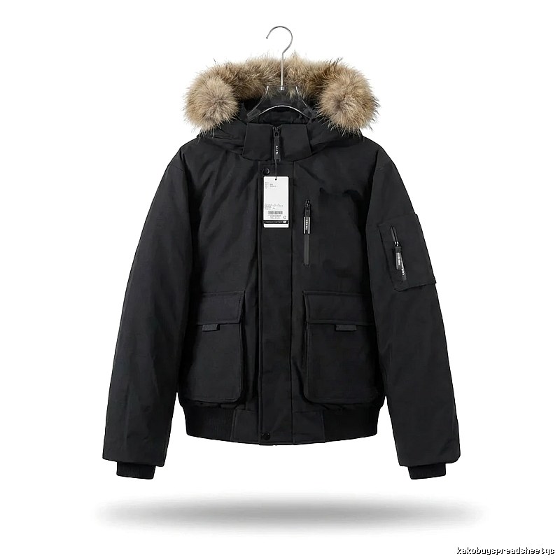 MLB Workwear Style Black Down Jacket