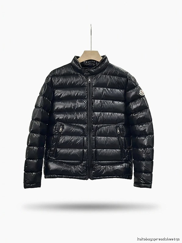 Moncler black fashionable down jacket