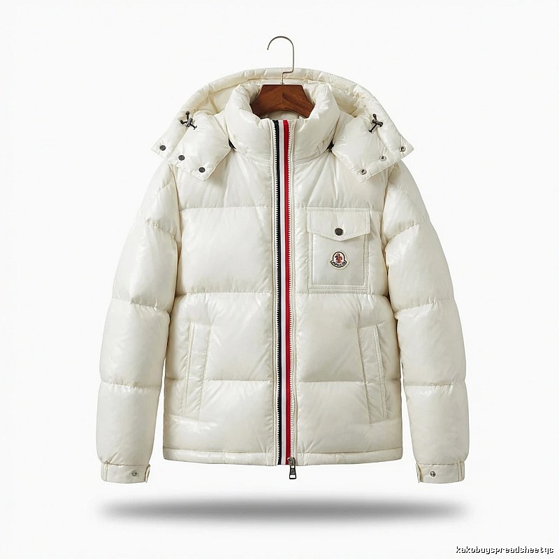 Moncler classic style fashionable white down jacket