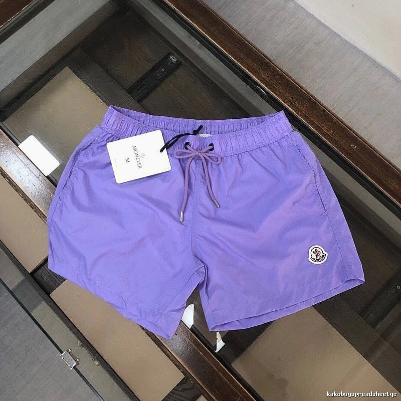 Moncler Premium Style Nylon shorts Black Drawstring Moncler for Resort Outfits
