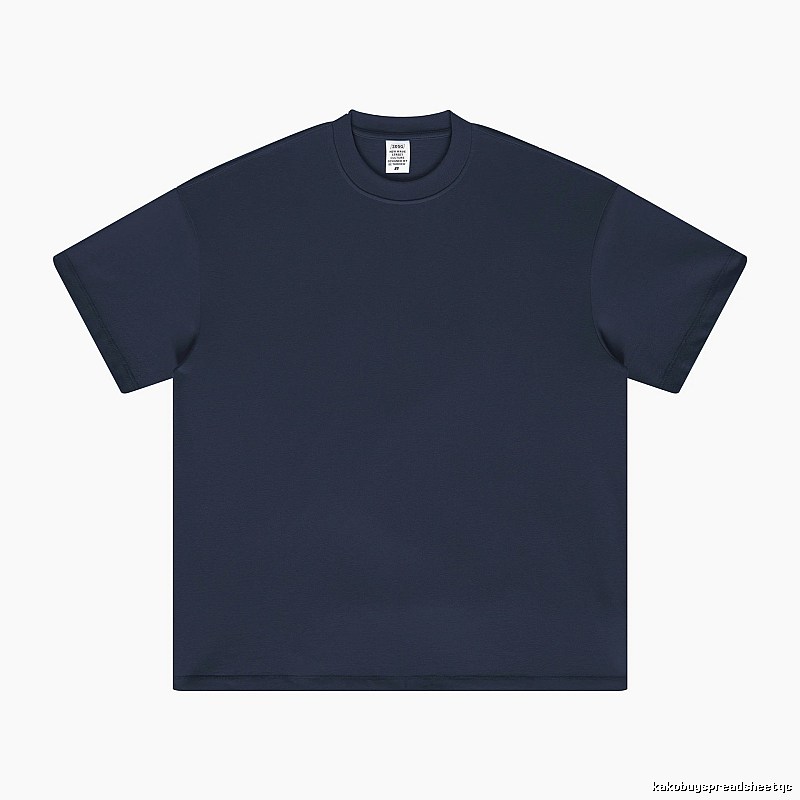 Monogram Plain white T-shirt Minimal White Short for Layered Styling