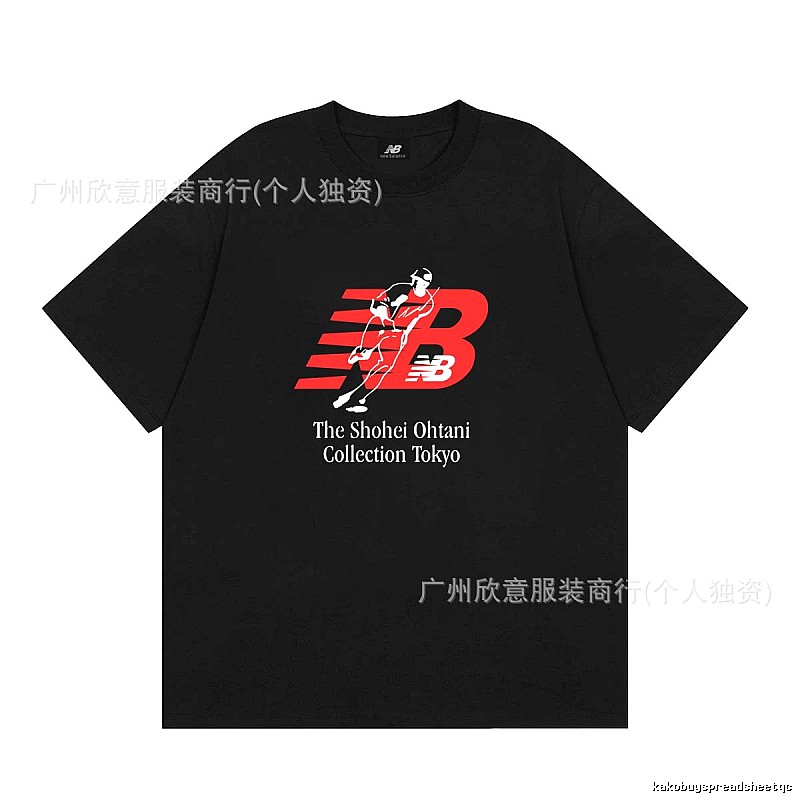 New Balance Ohtani Co-branded Sporty Black T-Shirt