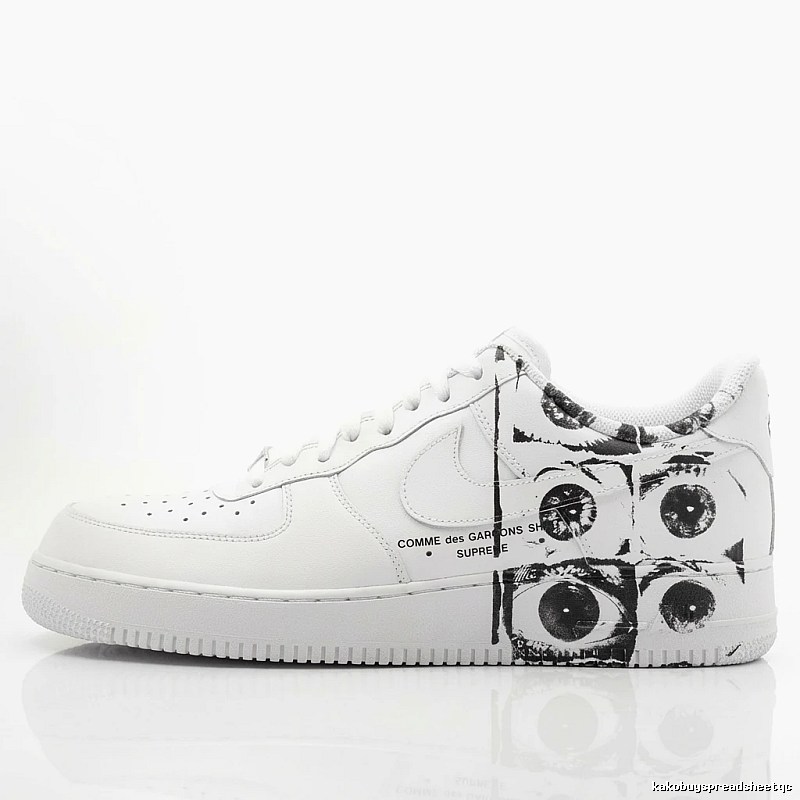 Nike Air Force 1 Dark Style White Shoes