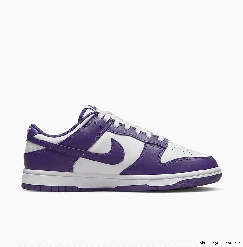 Nike Dunk Trendy Purple and White Shoes