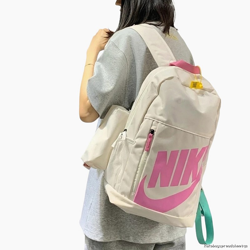 Nike minimalist style pink backpack