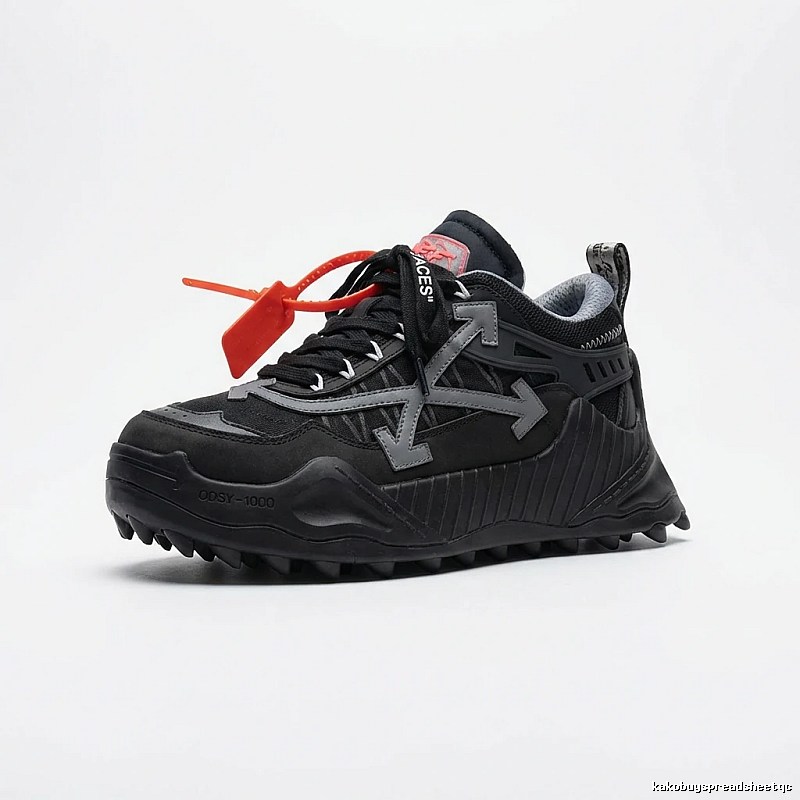 Off-White Arrow Leisure Black Shoes