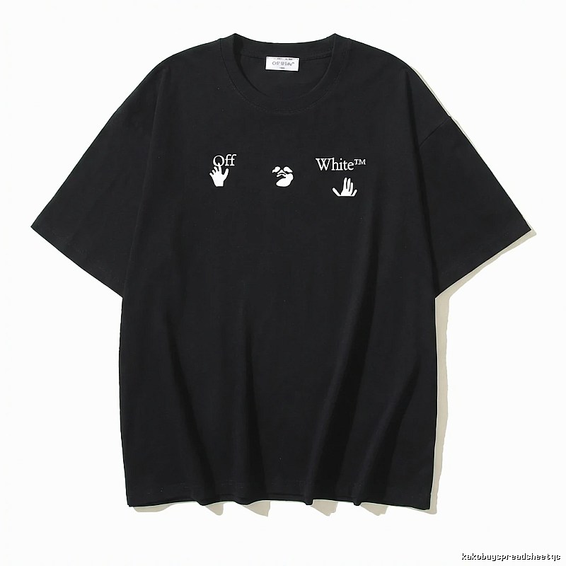 Off-White Gesture Print Style T-shirt
