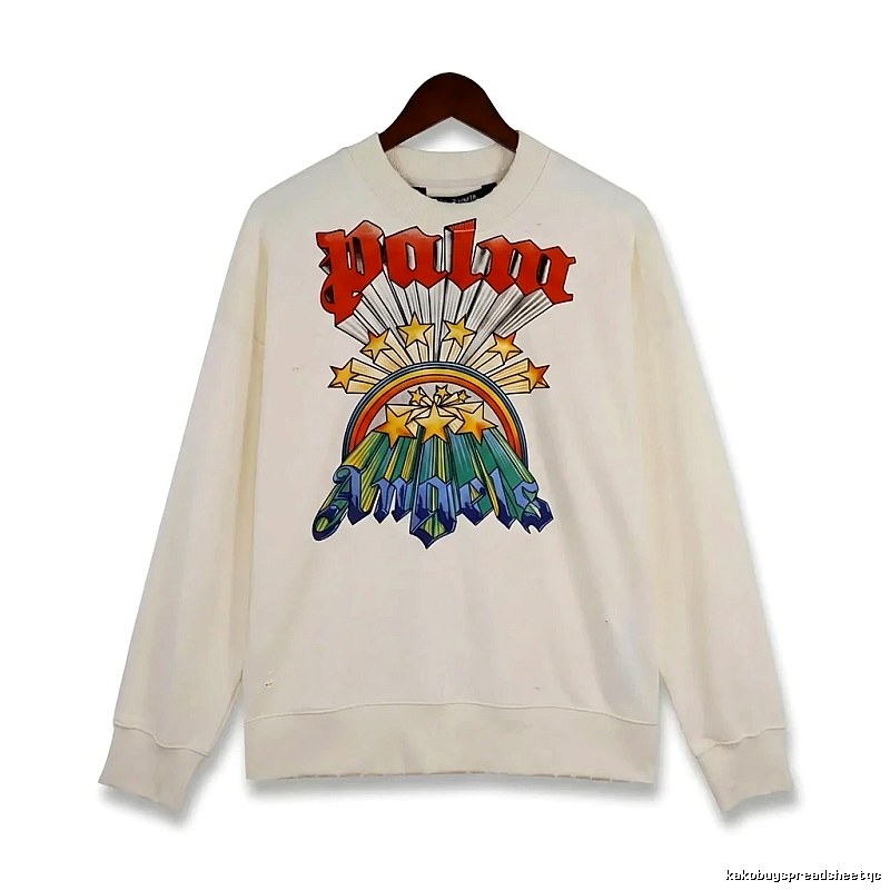 Palm Angels Rainbow Print Sweatshirt