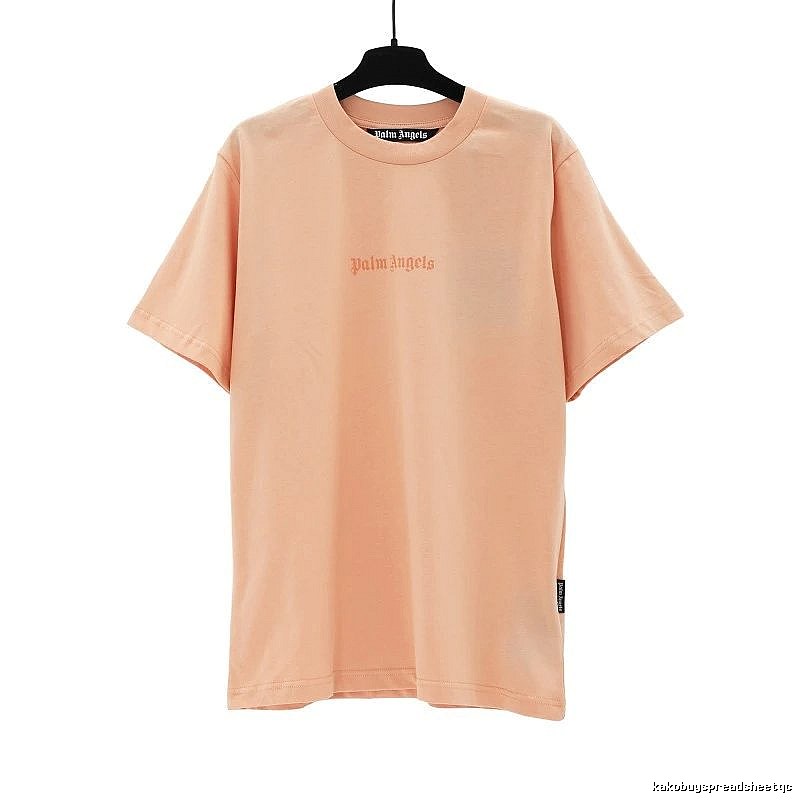Palm Angels Statement Logo T-shirt White Palm Tree for Easy Pairing