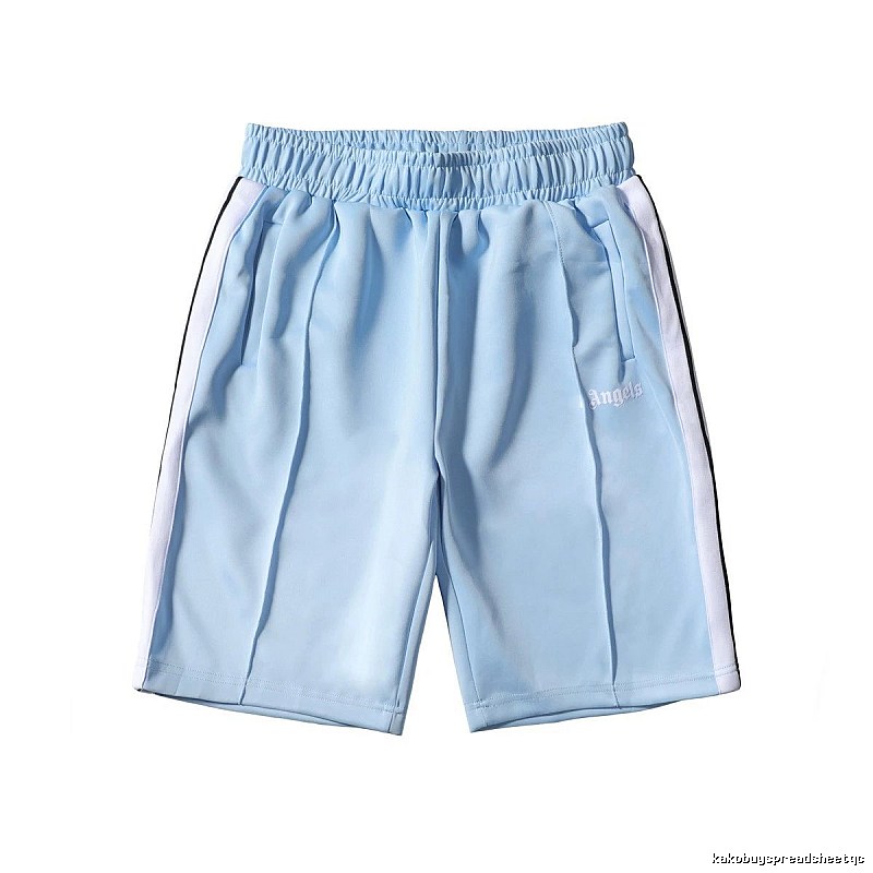 Palm Angels Travel Track shorts Black Side Stripe with Modern Look
