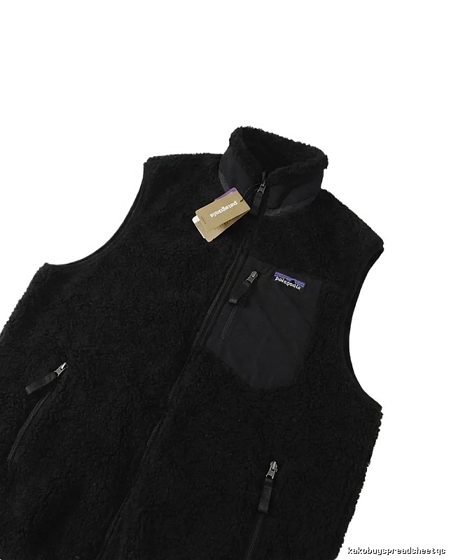 Patagonia Fleece Black Vest