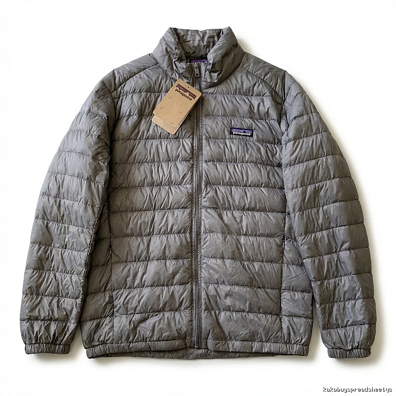 Patagonia series minimalist style gray coat