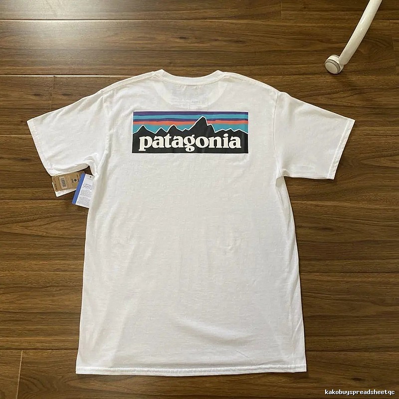 Patagonia White Logo T-Shirt Daily Styling Graphic