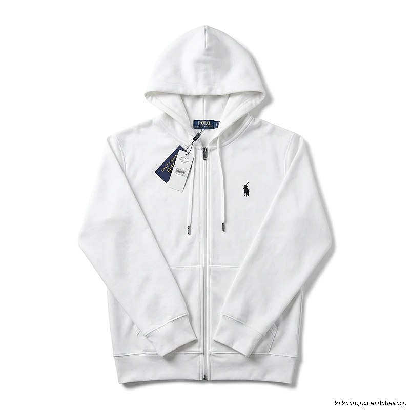 Ralph Lauren basic casual white sweatshirt