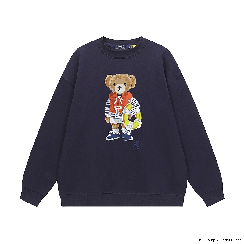 Ralph Lauren Bear Navy-style Sweatshirt
