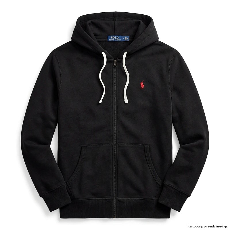 Ralph Lauren black casual style hoodie