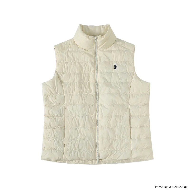 Ralph Lauren Classic Beige Down Vest