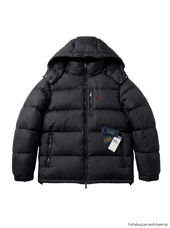 Ralph Lauren classic black down jacket
