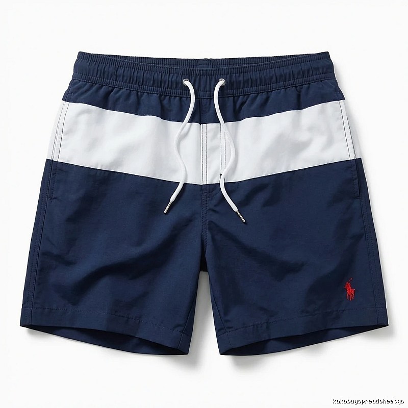 Ralph Lauren classic color-blocking shorts