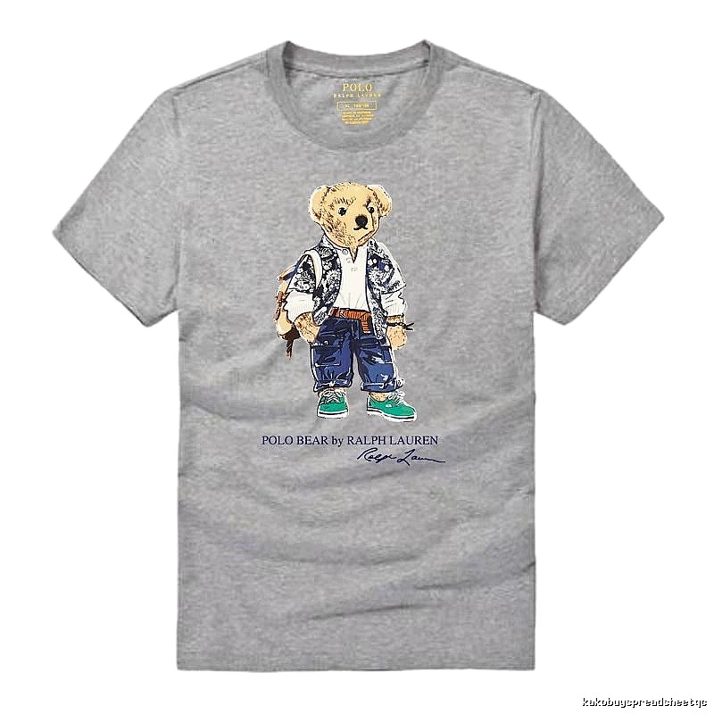 Ralph Lauren Polo Bear Heather Grey T-shirt
