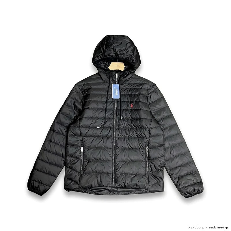 Ralph Lauren Polo Black Simple Down Jacket