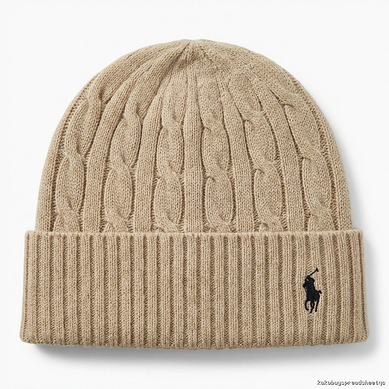 Ralph Lauren Polo retro-style beige hat