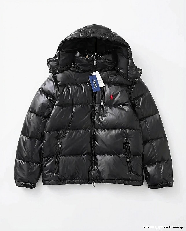Ralph Lauren Polo series black down jacket