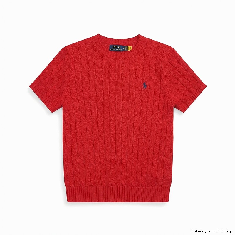 Ralph Lauren Polo Series Red Knitwear
