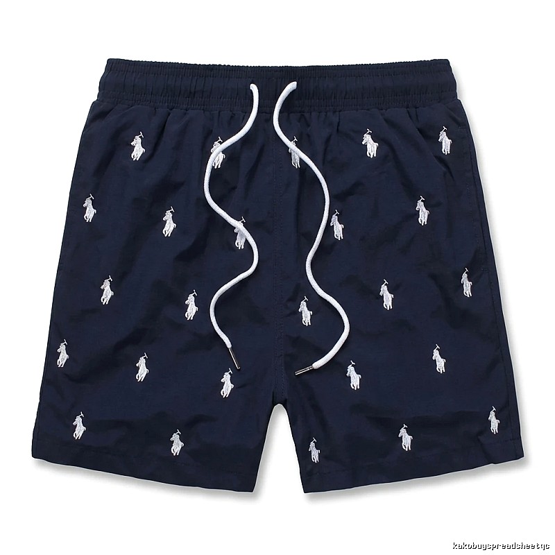 Ralph Lauren Polo style dark blue shorts