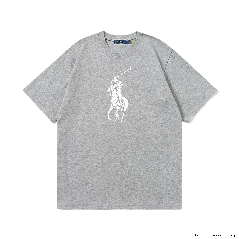 Ralph Lauren Polo-style grey T-shirt