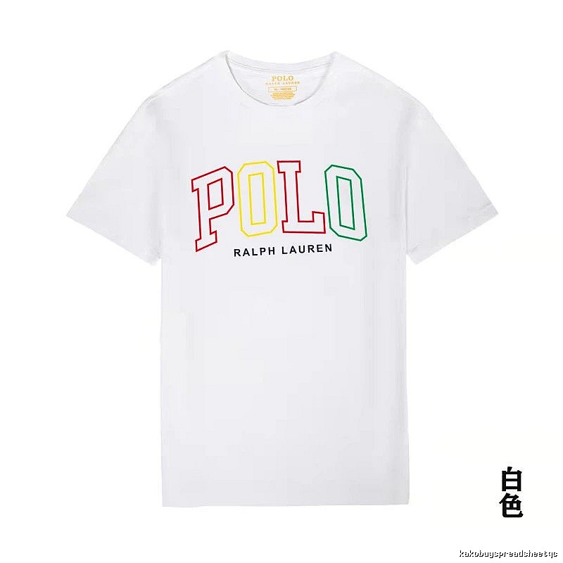 Ralph Lauren Polo-style white T-shirt